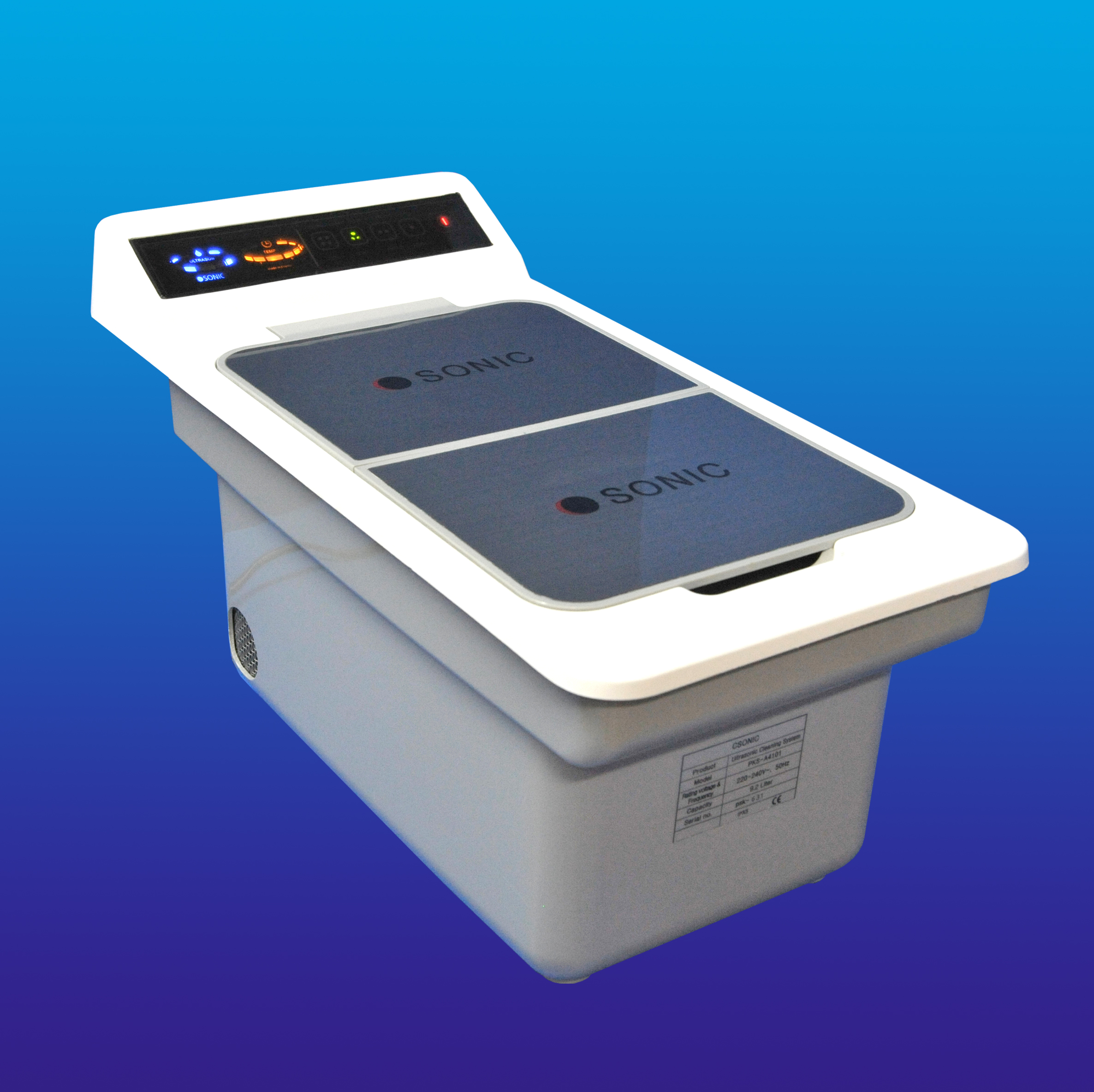 Ultrasonic cleaner 9.2L stand type